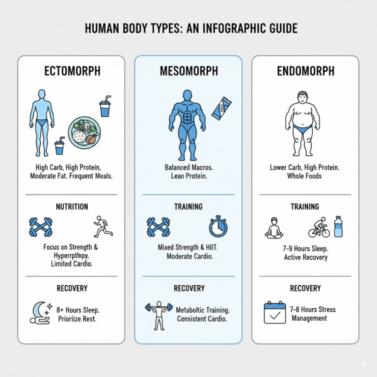 Human Body Types: Ectomorph, Mesomorph, and Endomorph - FitroFuel